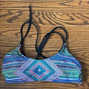 Target crisscross tie bathing suit